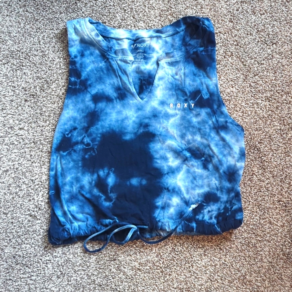 Roxy crop top with draw string